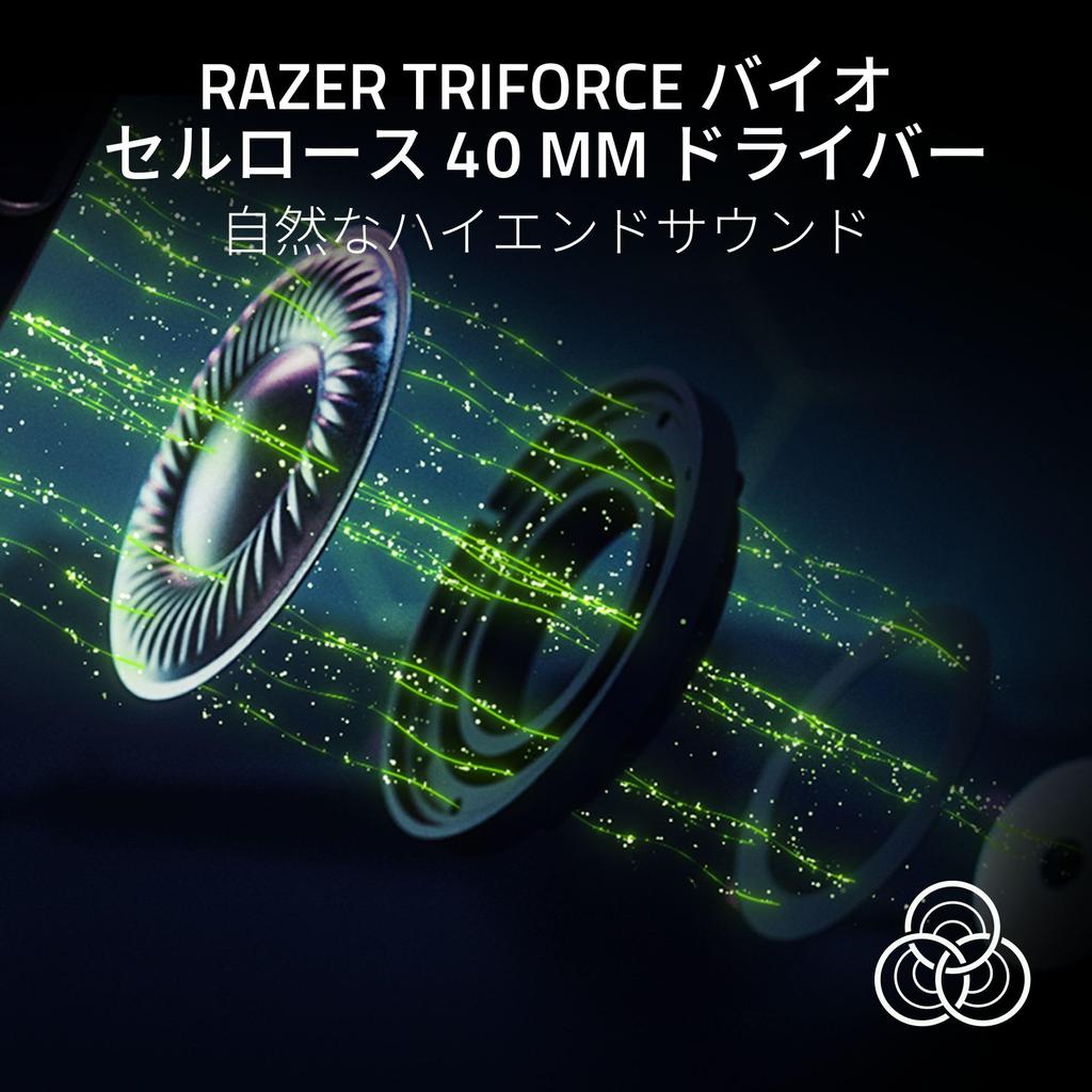 Беспроводная игровая гарнитура Razer Kraken V4 Pro с OLED-контроллером HyperSpeed Wireless Bluetooth USB-подключение Sensa HD Haptics TriForce Biocellular
