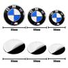 4Pcs 56mm 60mm 65mm Car Wheel Center Hub Caps Stickers Badge Accessories For BMW E46 E39 E87 E90 E28 E53 E30 E60 E34 E36 E61 E62