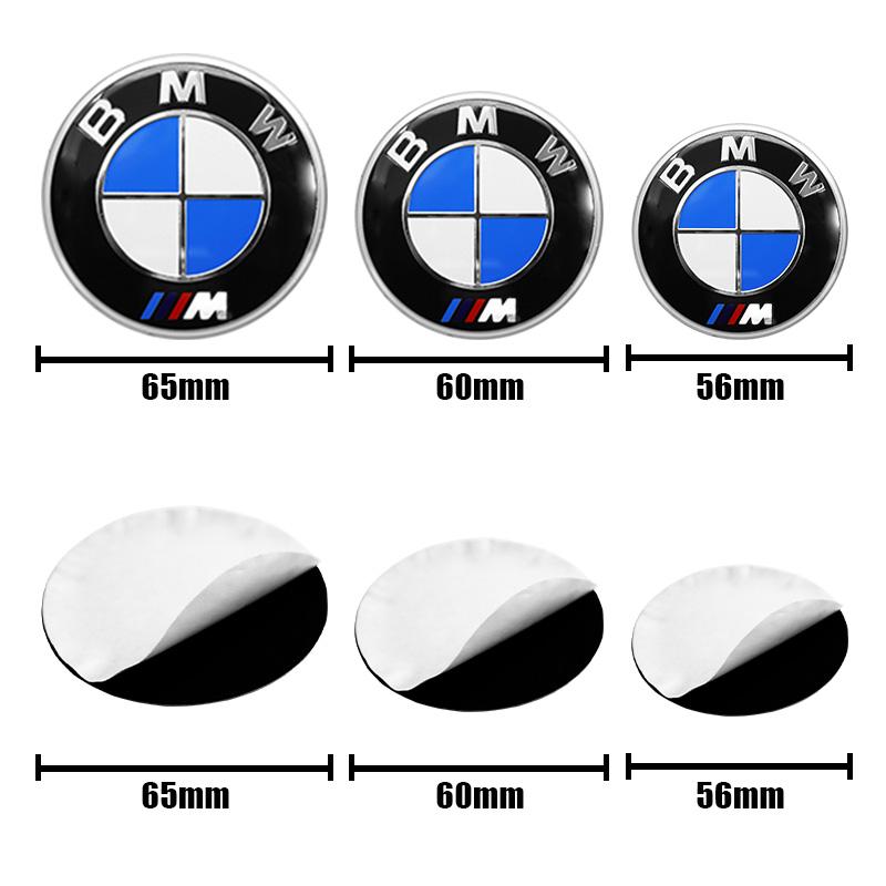 4Pcs 56mm 60mm 65mm Car Wheel Center Hub Caps Stickers Badge Accessories For BMW E46 E39 E87 E90 E28 E53 E30 E60 E34 E36 E61 E62