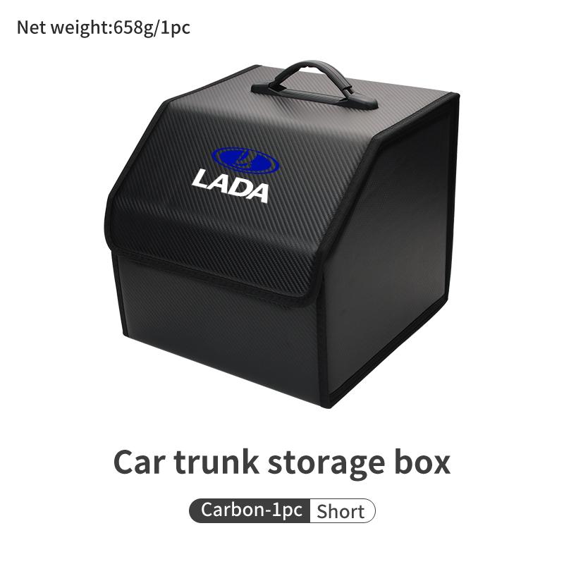 Car Trunk Storage Box Organizer Stowing Tidying Container Bag For Lada Priora Sedan Sport Kalina Granta Vesta Niva Largus Samara WW32