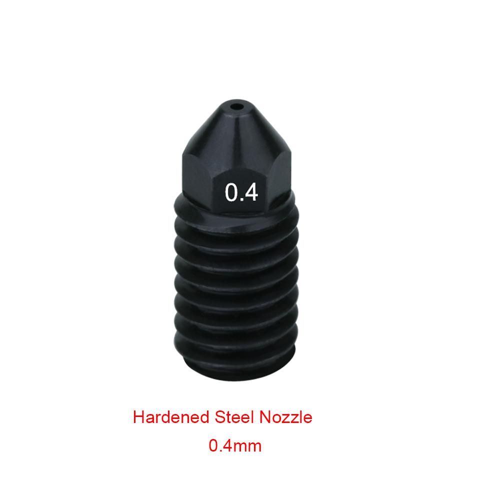 Nozzle For Flashforge AD5X New Upgraded Bimetallic Hardened Steel 0.25mm 0.4mm 0.6mm 0.8mm Detachable Nozzles 3D Printer Parts