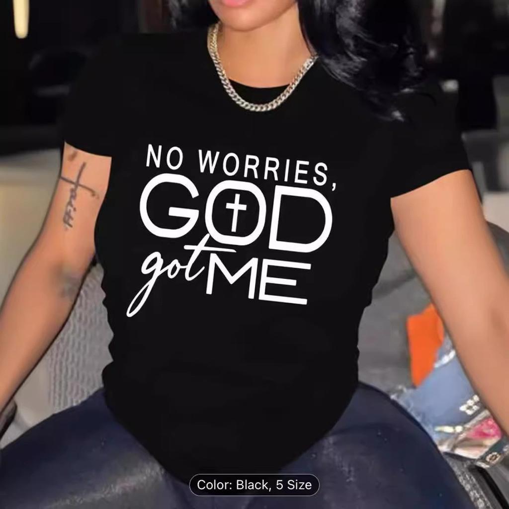 Европейская и американская повседневная футболка с принтом и круглым вырезом, весна и лето, короткий рукав, женская футболка с круглым вырезом