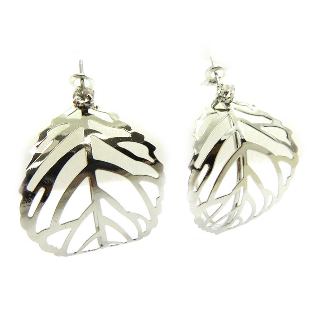 Les Trésors De Lily [L4268] — Серебряные серьги-кольца «Хореография».