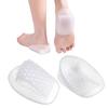 2 пары сверхмощных пяточных чашек, снимающих боль и усталость, сотовый дизайн, мягкие невидимые защитные подпяточники унисекс