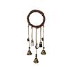 Witch Bell Door Handle Hanger Wiccan Wind Chime Bohemian Home Room Decoration with Protective Features for Indoor Use