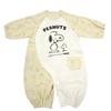 Newborn All Snoopy Newborn All Slub Jersey 75th Anniversary Baby Clothes Boys Girls Beige [TAKIHYO] Two-Way Two-Way 50-70