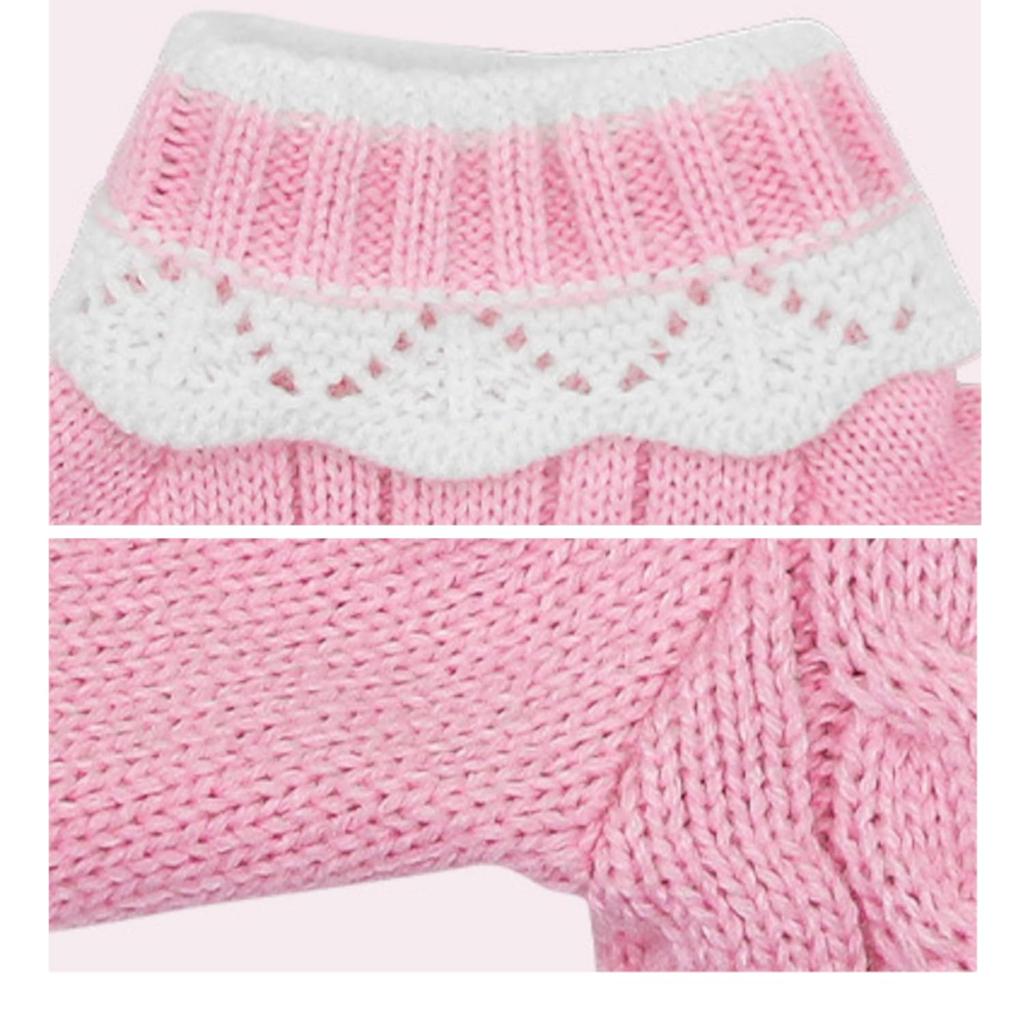 [OLYOLY] 13 (60см) Кукольная одежда, комплект одежды, милый вязаный свитер, цельный розовый костюм принцессы для миниатюрной куклы, нижнее белье (06 Свитер + Шапка +