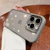 Роскошный металлический бампер для объектива, прозрачный чехол для iPhone 15 14 13 12 11 Pro Max Mini X XS Max XR 7 8 Plus, силиконовый акриловый жесткий задний чехол