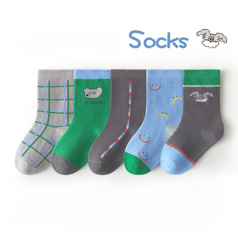 Детские носки Носки для девочек Милые модные носки Детские носки для малышей Весна Осень Зима Дети
