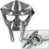 MF Doom Mask Gladiator Mad-villain 18G Steel Brass Face Armor Medieval Helmet