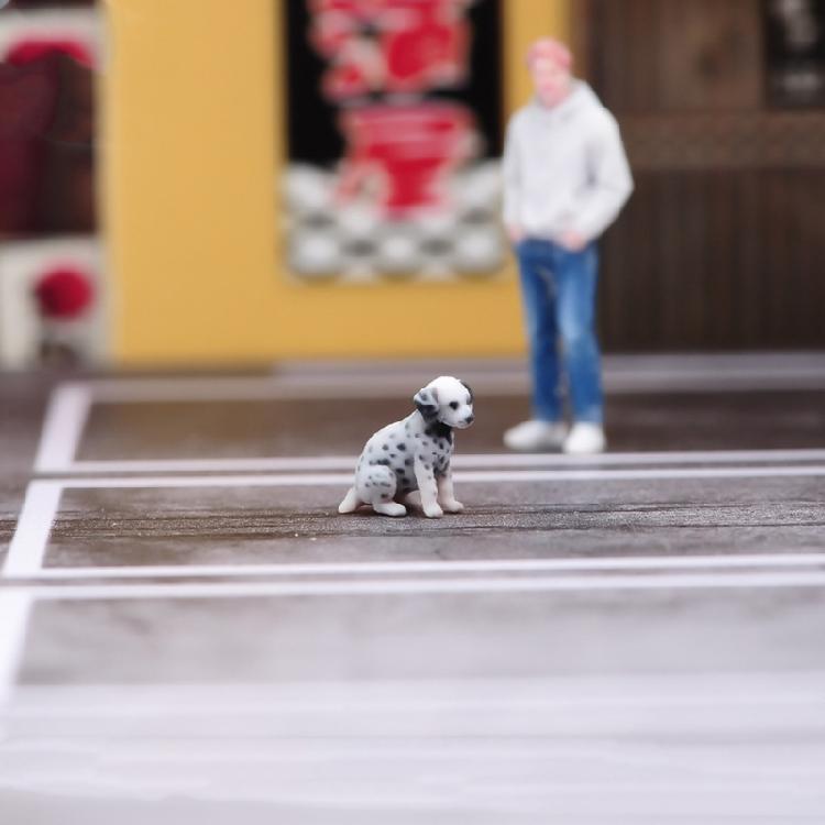 Ручная работа, модель маленького животного, технология 3D-печати, миниатюрная модель собаки/кошки, отлично подходит для коллекционеров и декораторов