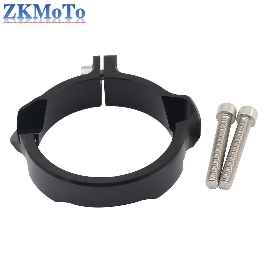 Motorcycle Exhaust Tip Muffler Pipe Clamp Flanges Protector Cover For KTM 250 300 EXC XC XCW XC-W Six Days XC-W TPI 2017 - 2024