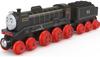 Mattel Thomas the Tank Engine Wooden Rail Series Hiro Years Old and HBK11 Black (Thomas) [2 Up]