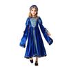 Halloween Children's Costume Vintage Court Style Medieval Renaissance Girls Dress Carnival Dress Dress