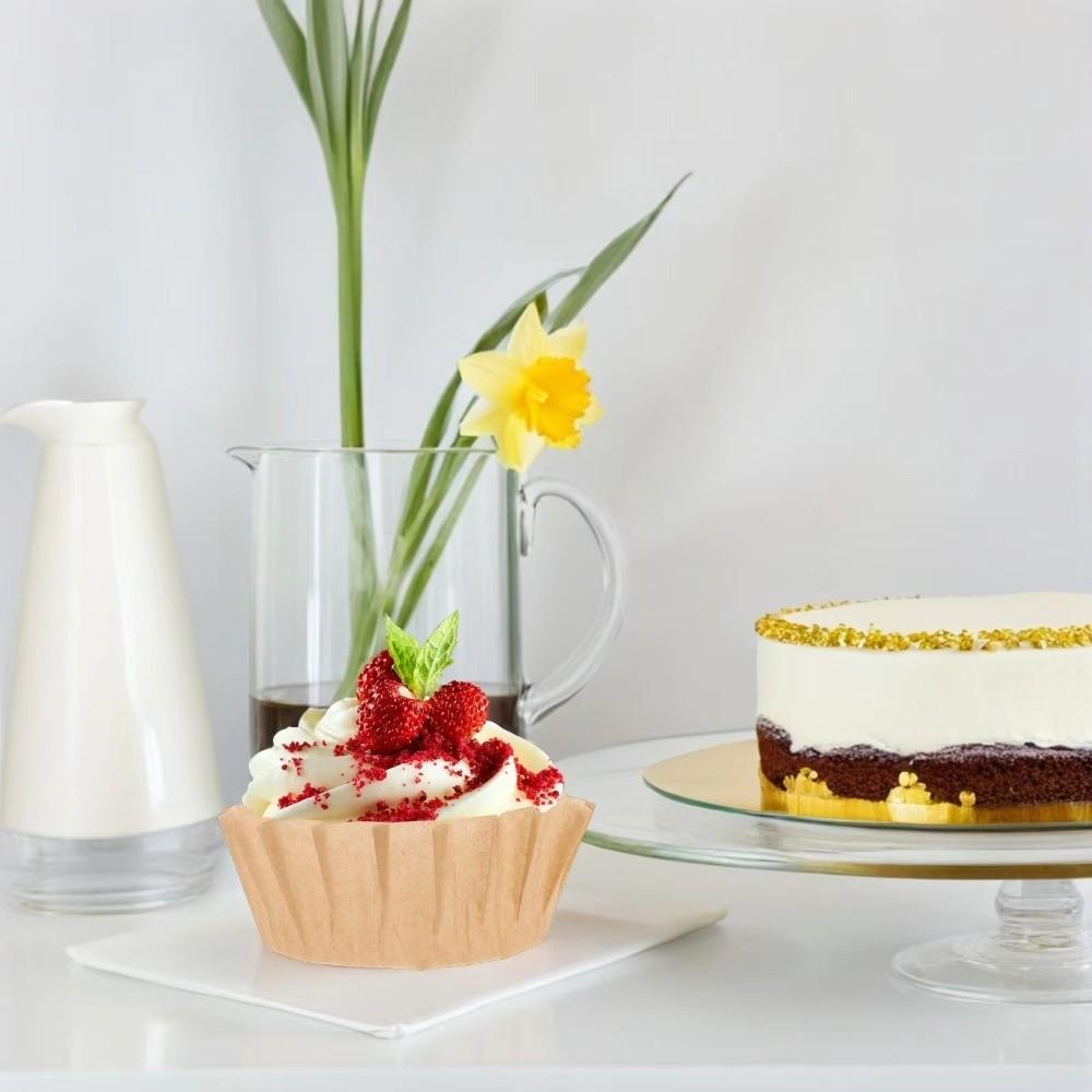 4/6/8inch Cake Pan Liner Oilproof Basques Cake Paper New Baking Papers Kitchen Use
