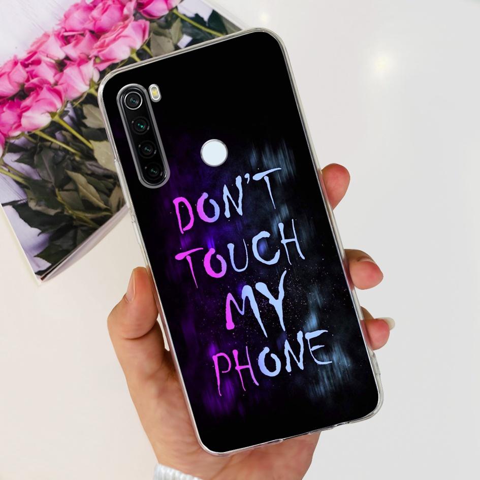 Для Xiaomi Redmi Note 8 Чехол Милый Мультяшный Мягкий Силиконовый Чехлы Для Телефона Для Xiaomi Redmi Note 8T 8 t Чехол На Redmi Note8 Задняя Крышка