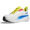 HOKA Clifton 9 Blanc De Blanc Virtual Blue Мужские кроссовки Белые 1127895-BVR