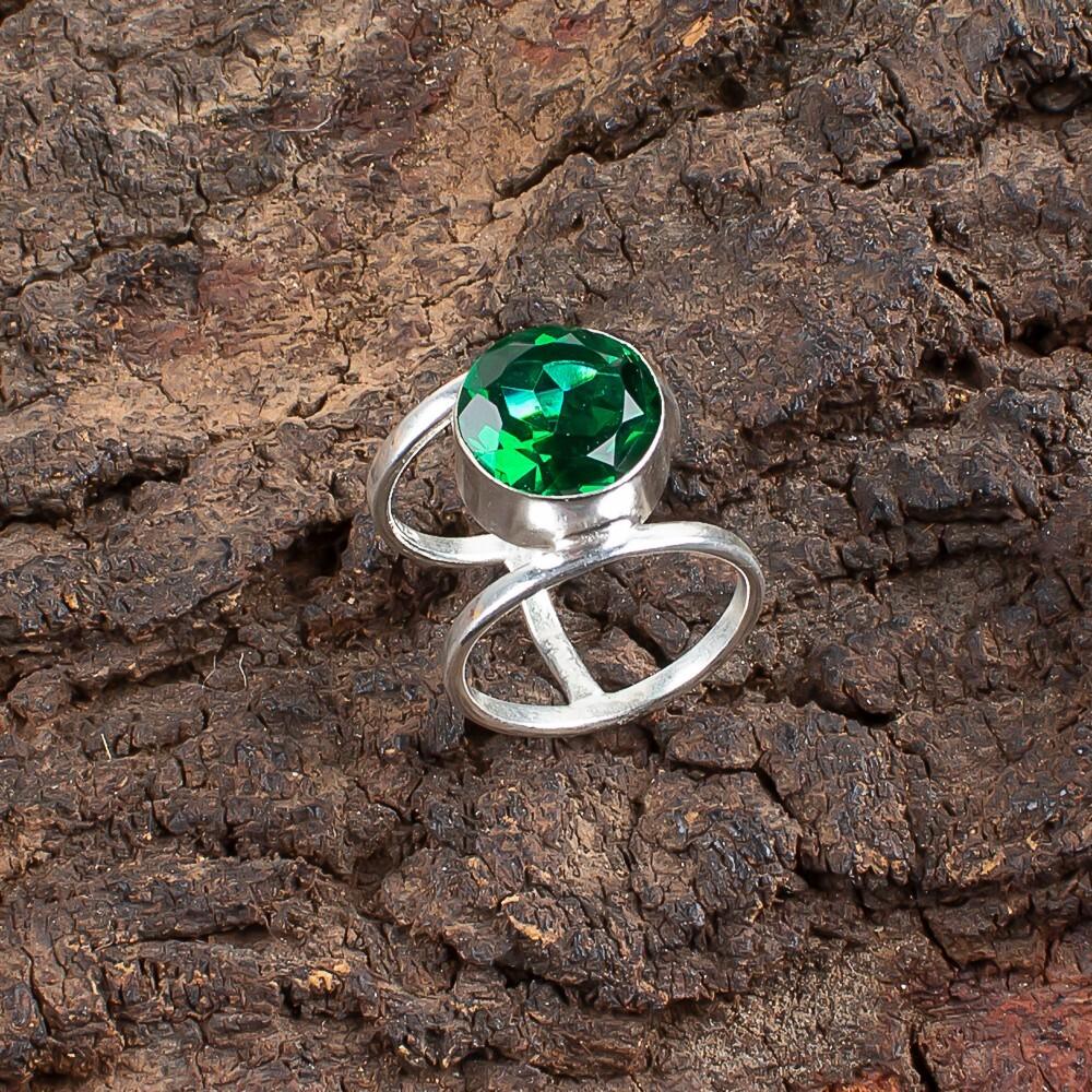 Chrome Diopside Gemstone 925 Sterling Silver Jewelry Handmade Ring Gift For Her RR-13-1