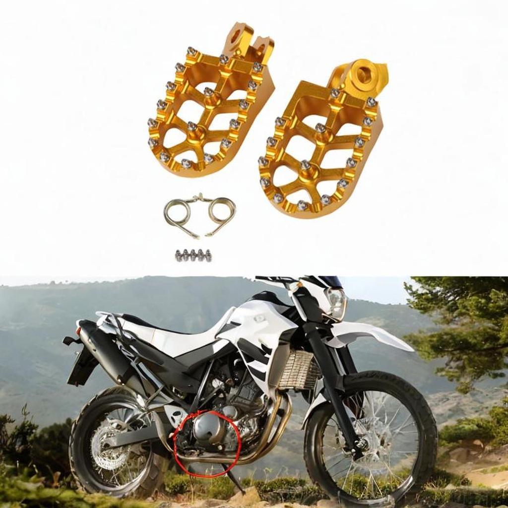 Комплект подножек для мотоцикла для RM125 2004 Совместимый со сменной педалью