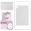 apgo Protective Skin Sticker for the Back Compatible with TCL 10 TabMAX 5G, Wrap Film, Foil, Vinyl - Pattern Transparent Carbon