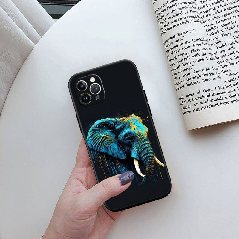 MH8 Animal Elephant Phone Shell for Samsung S20 S21 S22 S23 S24 FE Ultra Plus Lite S21S A55 A07 A17 F06 F16 M06 M16 M56 A36 A37 A57
