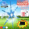 9000W 6 Blade Hoop Type Power Wind Turbine Generator With Controller Windmill Energy Turbines For Home Street Lamp Boat 9000W