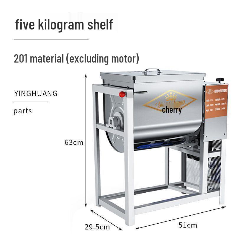 Автоматический тестомеситель из нержавеющей стали: Тестомесильная машина вместимостью 5-25 кг.