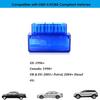 Мини Bluetooth OBD2 сканер диагностические инструменты автомобильный диагностический считыватель кодов двигателя для автомобилей OBD II/EOBD для Android