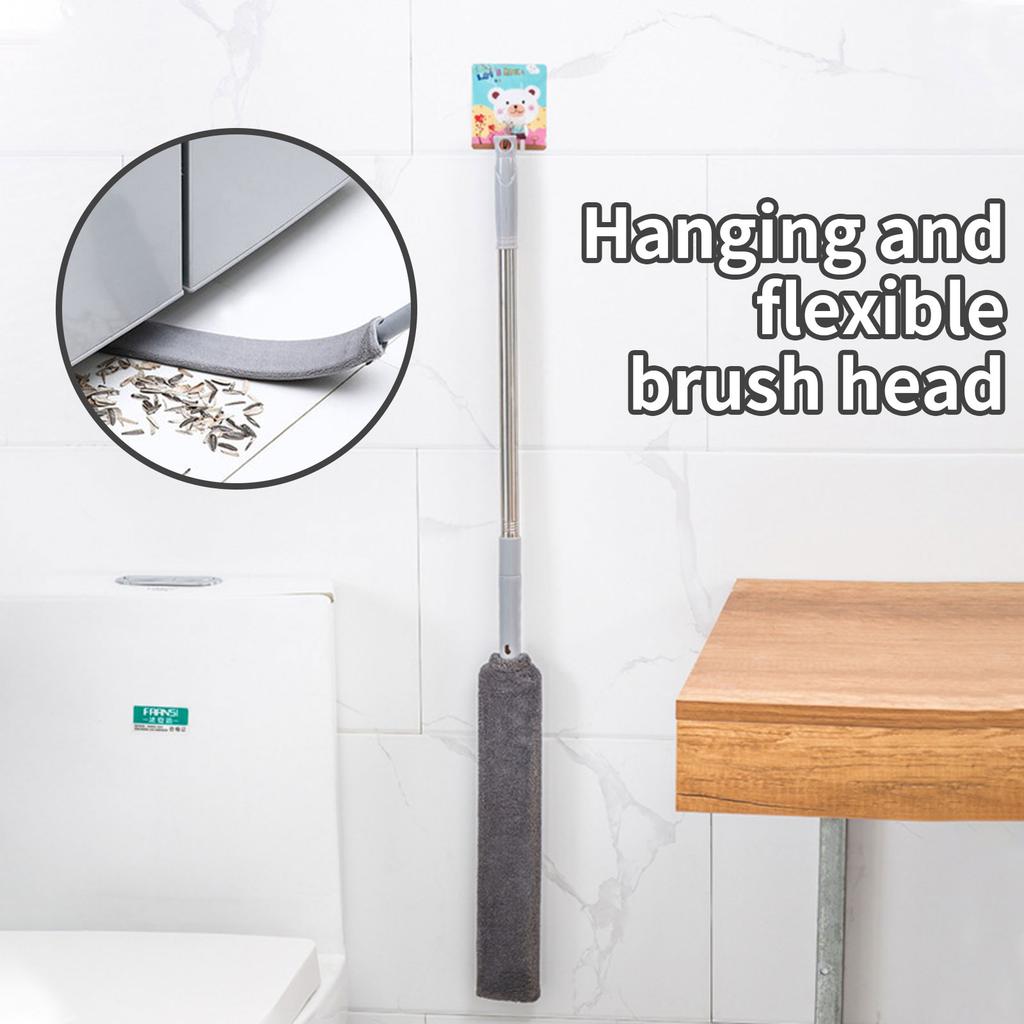 This Extended, Connectable Duster Is A Handy Tool For Cleaning Gaps And Crevices, Perfect For Home Use And Cleaning Under Beds.