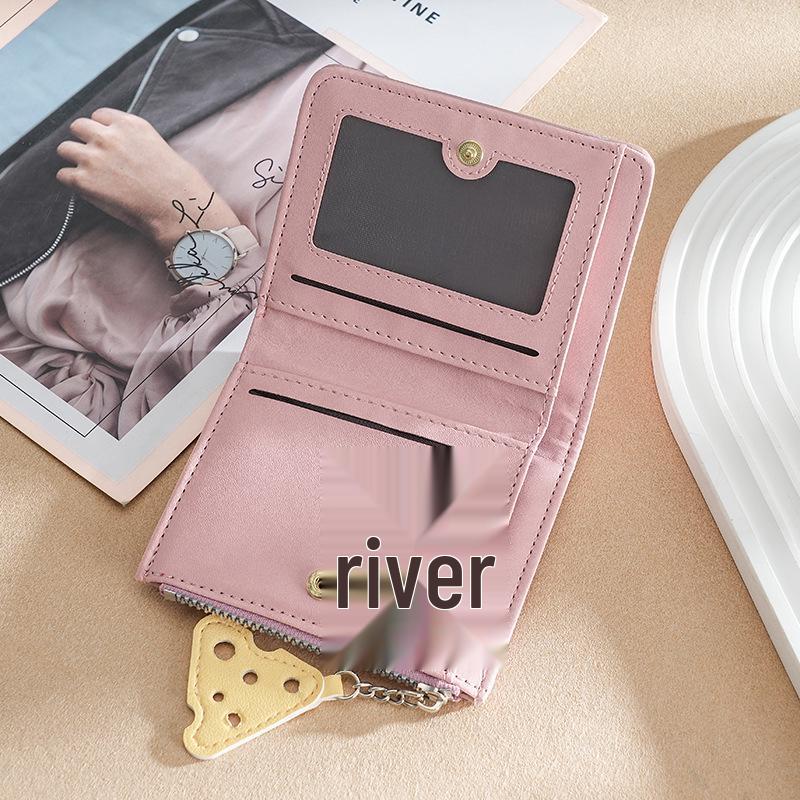 Женский минималистичный кошелек с плетением "печенье" - Многослотовые для карт, отделение для монет, держатель для удостоверения личности