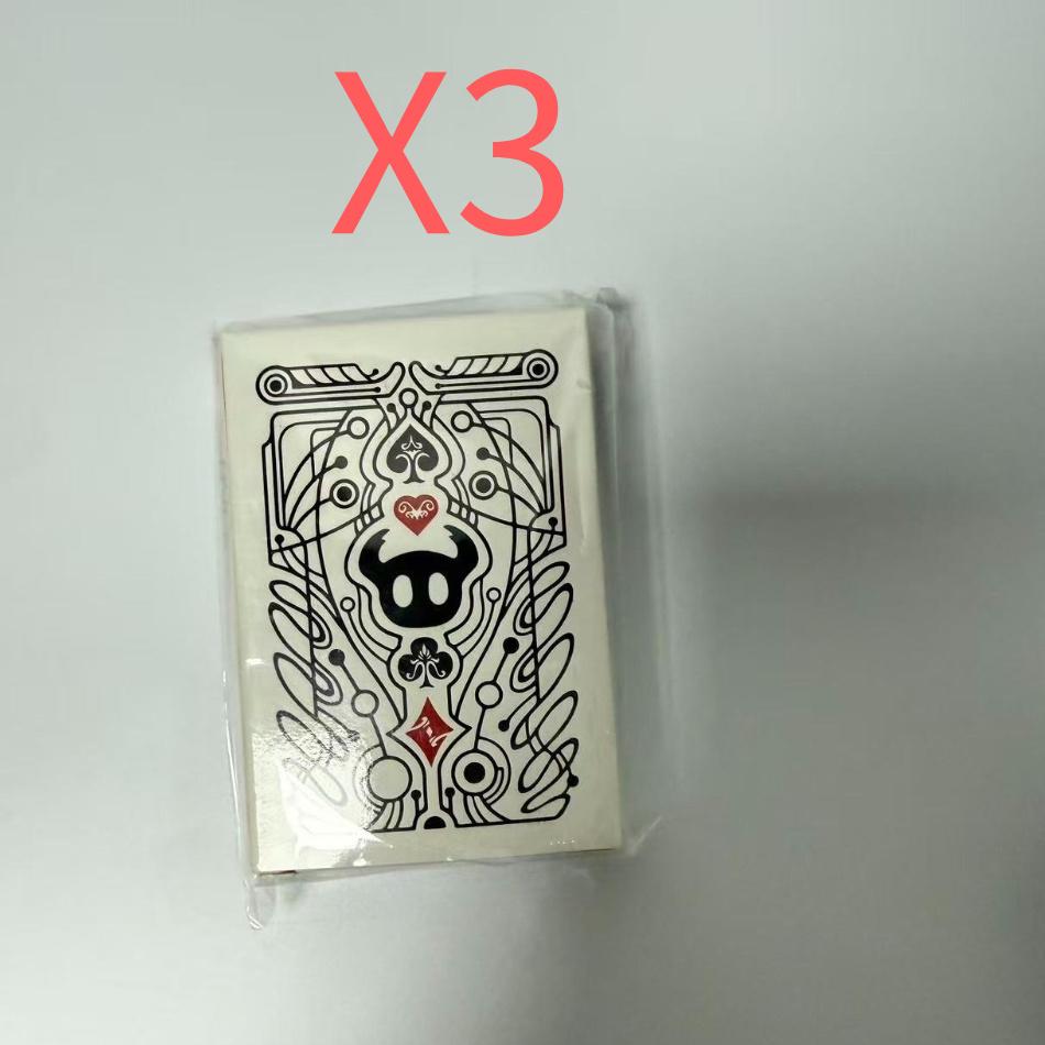 Hollow Knight Standard Tabletop Poker Card Set Black And White Playing Card Game Card Group Portable Creative Board Game Present