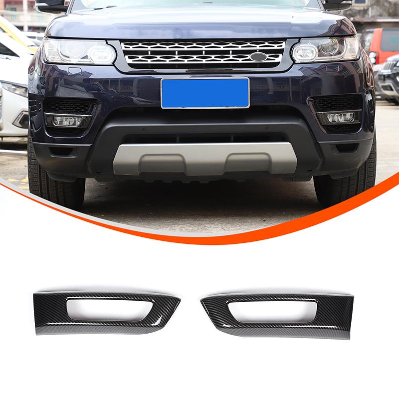 For Land Rover Range Rover Sport 2014-2017 ABS Carbon Fiber car dashboard center console gear panel decorative cover sticker kit