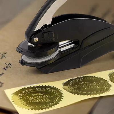 Печать для тиснения, прозрачная печать, персонализированная книга, штамп для тиснения текста, логотип, визитные карточки, бумажный блокнот