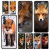 Милый подарочный чехол для телефона Red Fox для Oppo A54 A53 A52 A9 2020 A15 A95 A16 A76 A74 A12 Find X5 Reno7 SE Reno6 Pro Plus 5G мягкий чехол