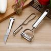 3pcs/set Stainless Steel Potato Cucumber Carrot Grater Multi-Function Fruit Peeler Slicer Kitchen Gadgets