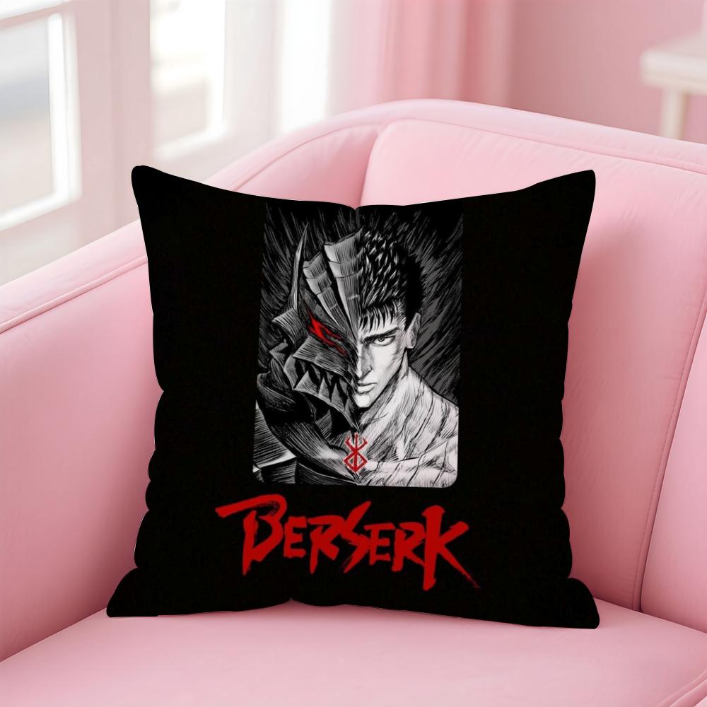 Крутая наволочка B-BerserkS для подушки, для дома и автомобиля, многоцелевая, двусторонняя, мягкая и прочная для повседневного использования
