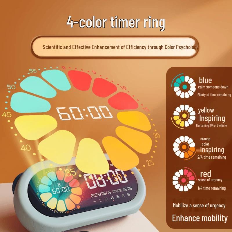 M&G Visual Learning Timer & Alarm Clock