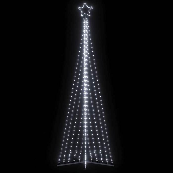 VidaXL LED Christmas Tree 495 LEDs Cool White 300.5 Cm, Christmas Light, LED Christmas Light, Outdoor Christmas Light, 4016437