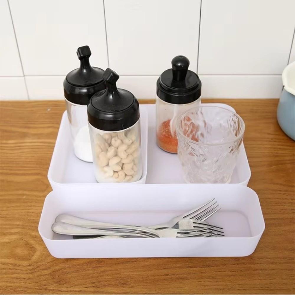 Rectangular Drawer Divider Storage Box Reusable Sundries Jewellery Holder  For Household Sorting