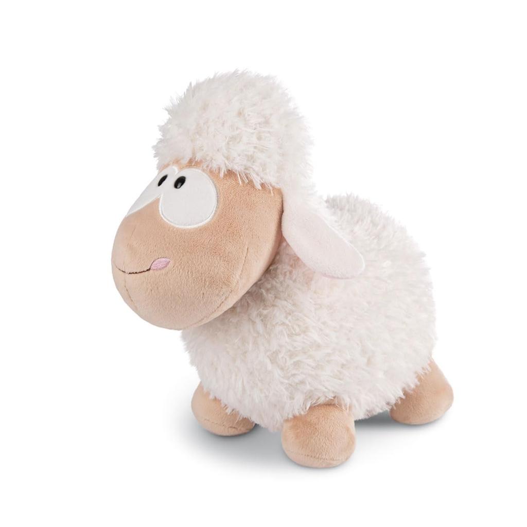 NICI Woolly Gang Sheep Plush Toy, White, Standing, 22cm