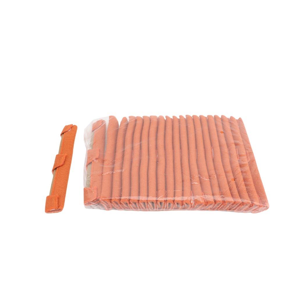 20PCS Cotton Cushion Helmet Sweatband Orange Cotton Sweatband Durable Hard Hat Sweatband