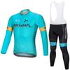 Tour de France long-sleeved cycling suit overalls suit men's and women's spring and autumn breathable road team version cycling suit