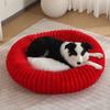 Kennel cat litter dog round pet litter dog bed winter warm pet bed dog supplies pet pad