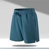 Men's Quick-Dry Loose Fit Sports Beach Shorts, Ice Silk, Five-Point Length.