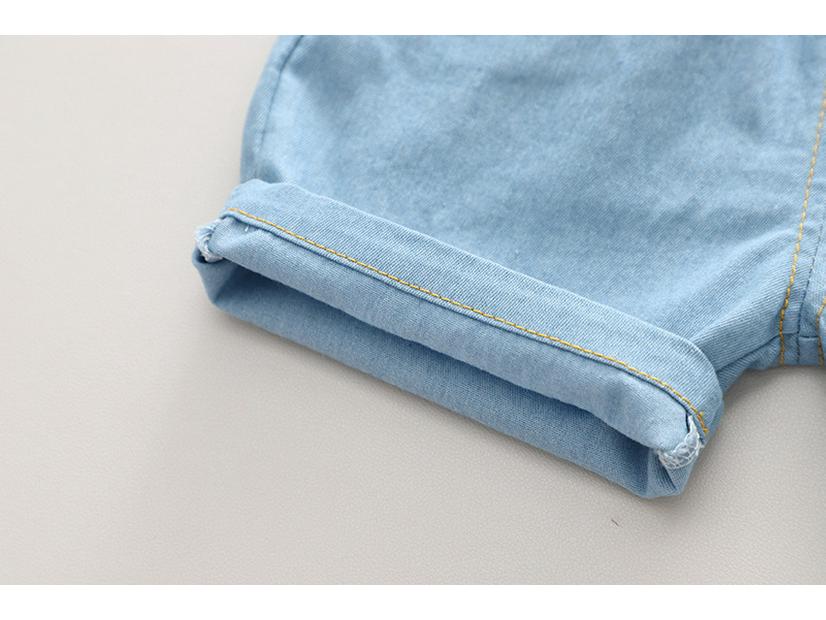 2024 Boys' Summer Lapel Short-Sleeve Shirt & Casual Pants Two-Piece Set