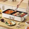 Multifunctional Non-Stick Electric Grill: Shabu-Shabu, Hot Pot, and Barbecue Pan