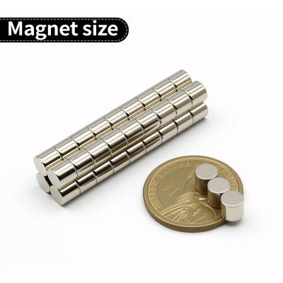 Суперсильный неодимовый магнит 6x6 мм N35 NdfeB Постоянный магнит imanes Круглые Мощные магниты Магнит на холодильник