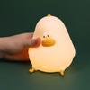 Утка Силиконовый Ночной Светильник Светодиодный USB Перезаряжаемый Ночной Светильник Сенсорный Ночной Светильник Для Спальни Детский Подарок Для Детей Ночной Светильник
