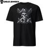Unisex Short-Sleeve T-Shirt: Unique Jolly Roger Pirate Skull Design - Tee