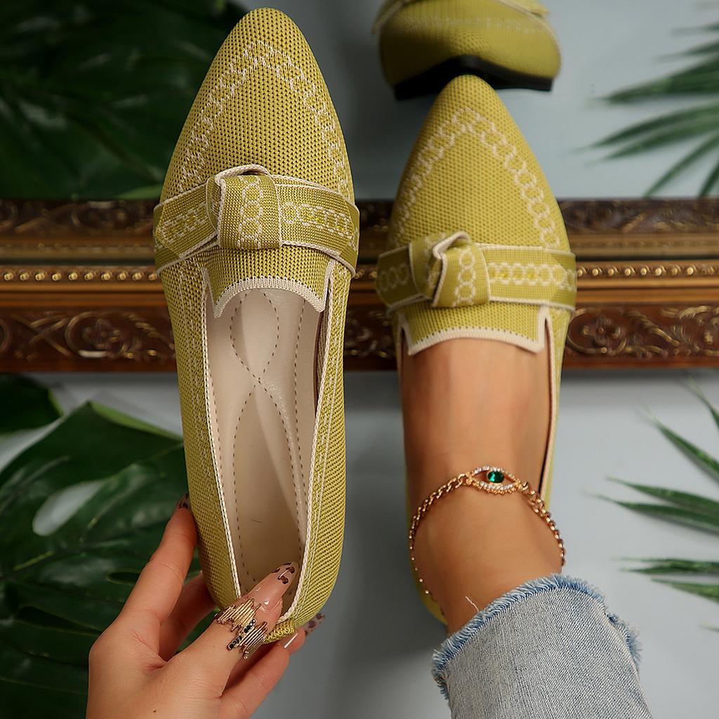 Женские туфли на плоской подошве, балетки с острым носком, мокасины на босу ногу, повседневные роскошные туфли для женщин, новинка в категории Butterfly Zapatos De Mujer